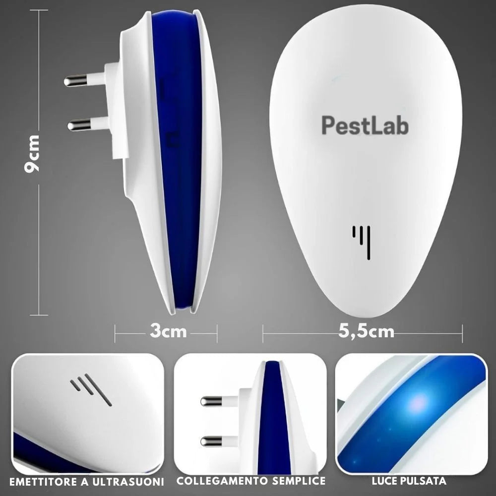 PestLab™ Repellente per parassiti – Versione migliorata 2025